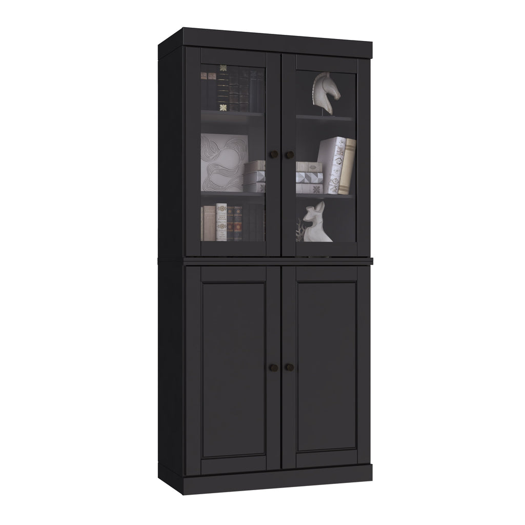 100% Solid Wood 6-Shelf Bookcase with Optional Doors by Palace Imports