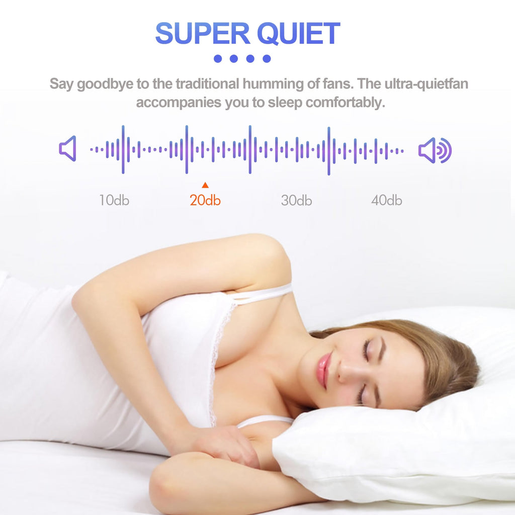 Bella Depot 36 Modern Retractable Ceiling Fan with Led Light, 6-Speed Reversible Blades with Remote