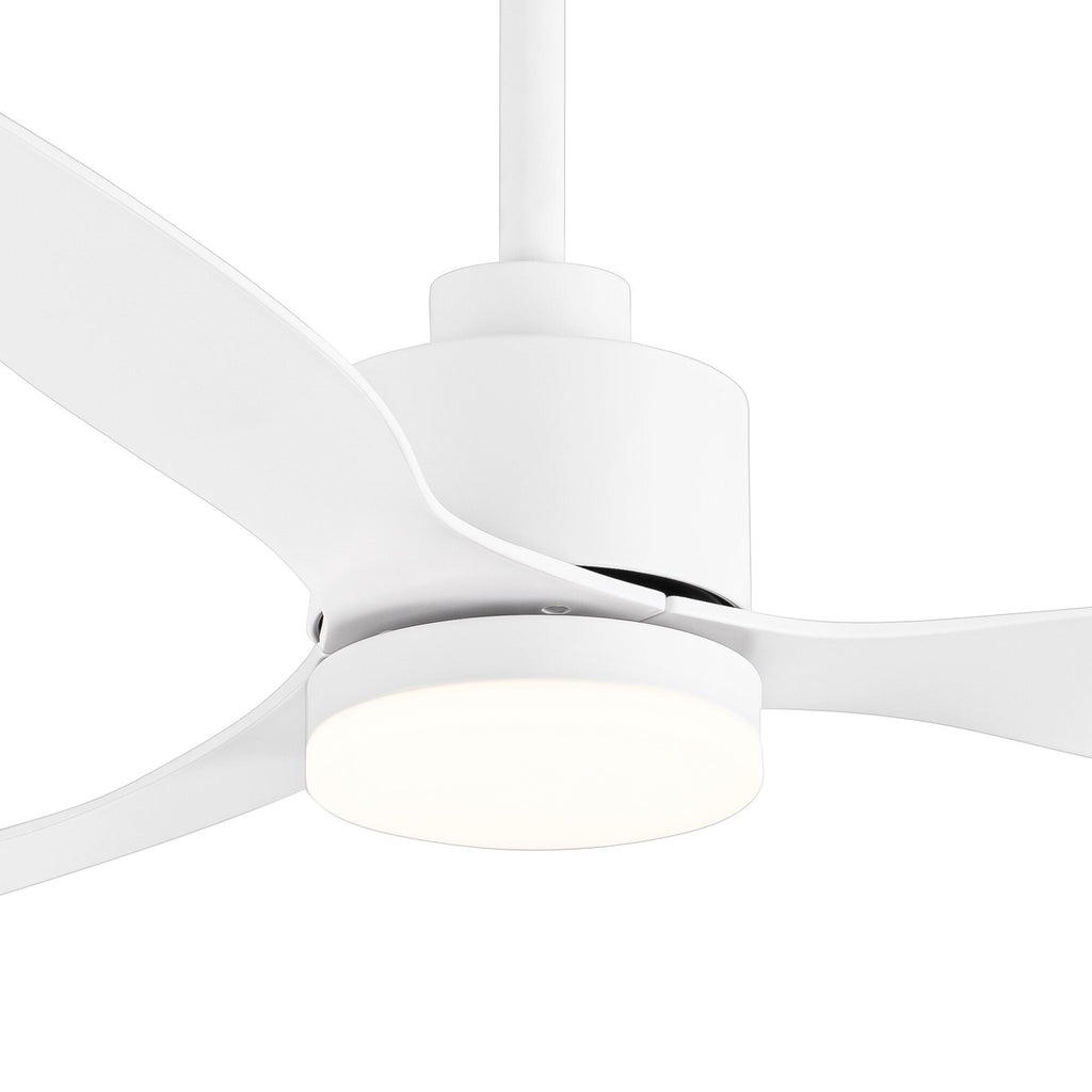 52 Inch LED Ceiling Fan with Lights Remote(3-Blade)