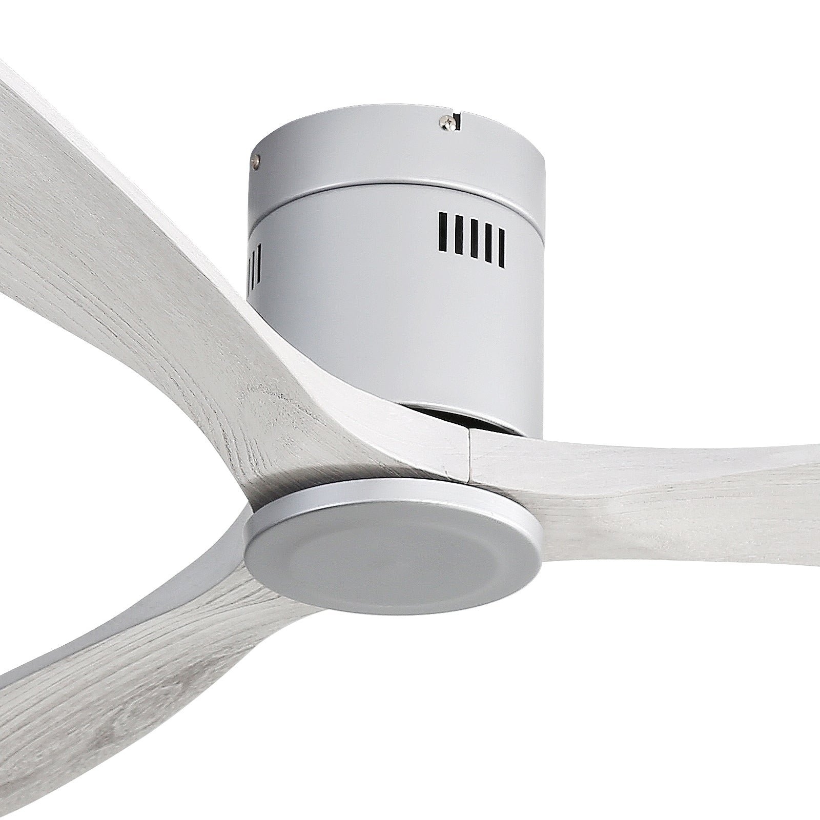 Sofucor 52 Inch Flush Mount Ceiling Fan with Remote, Reversible Motor,Integrated Light Optional