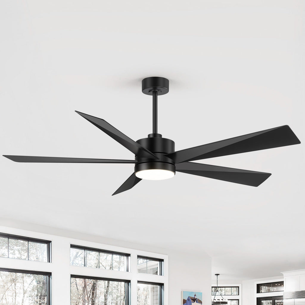 Breezary 65/52/42 5-Blade LED Ceiling Fan with Light Kit and Remote