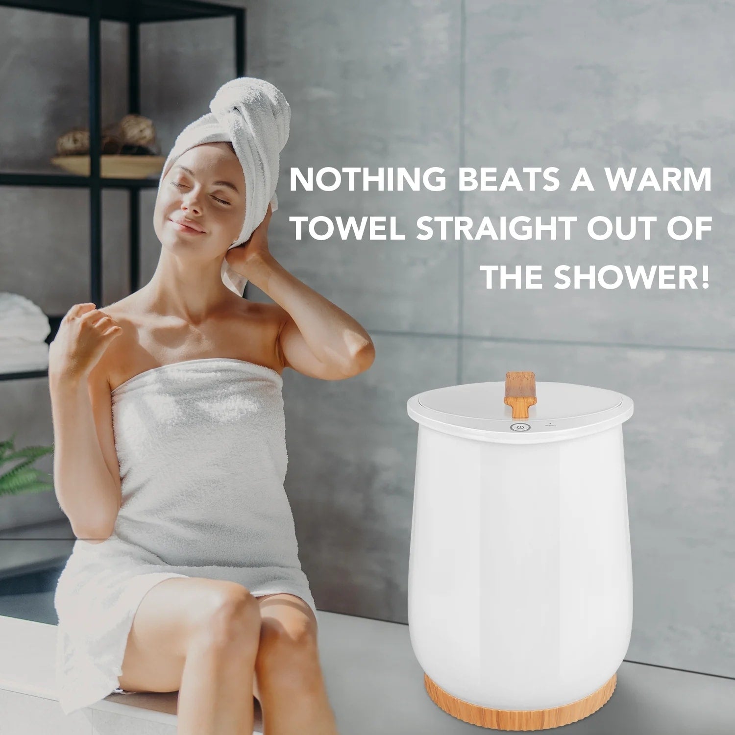 Freestanding Electric Towel Warmer