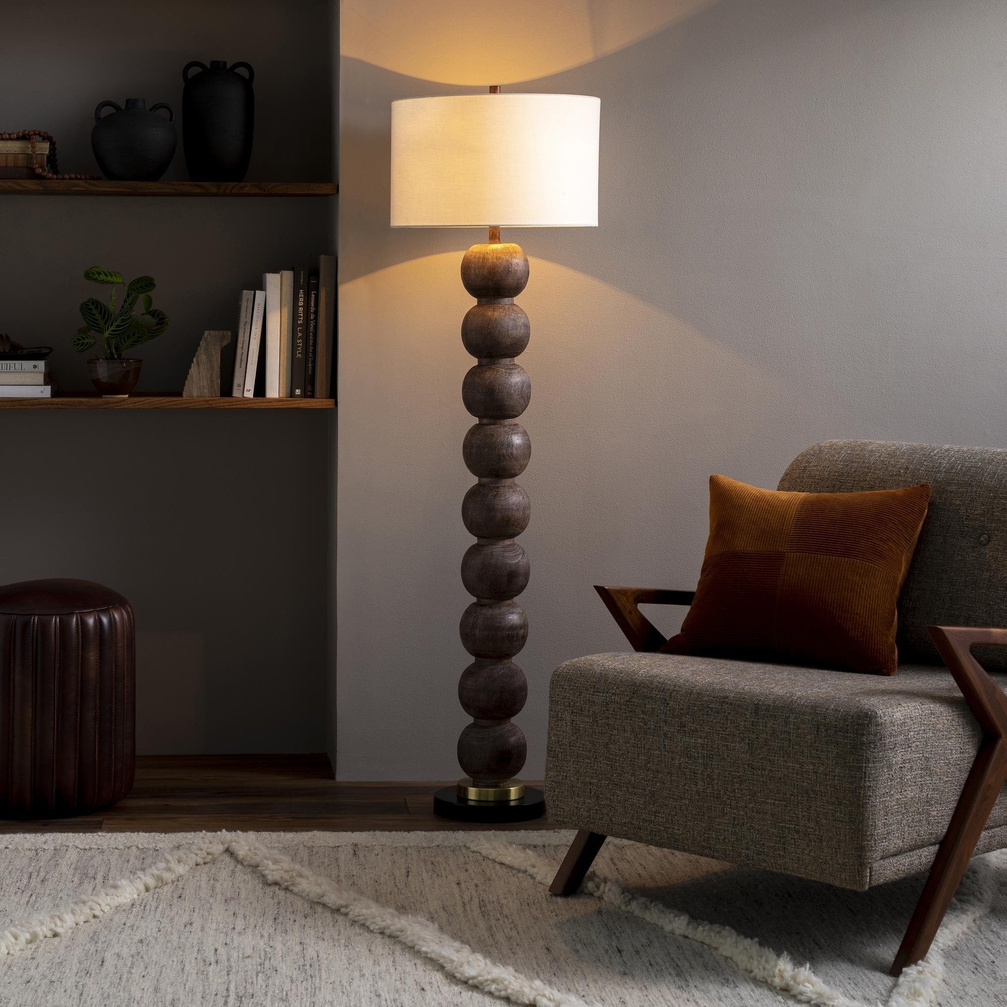 Daniel Rustic Accent Floor Lamp
