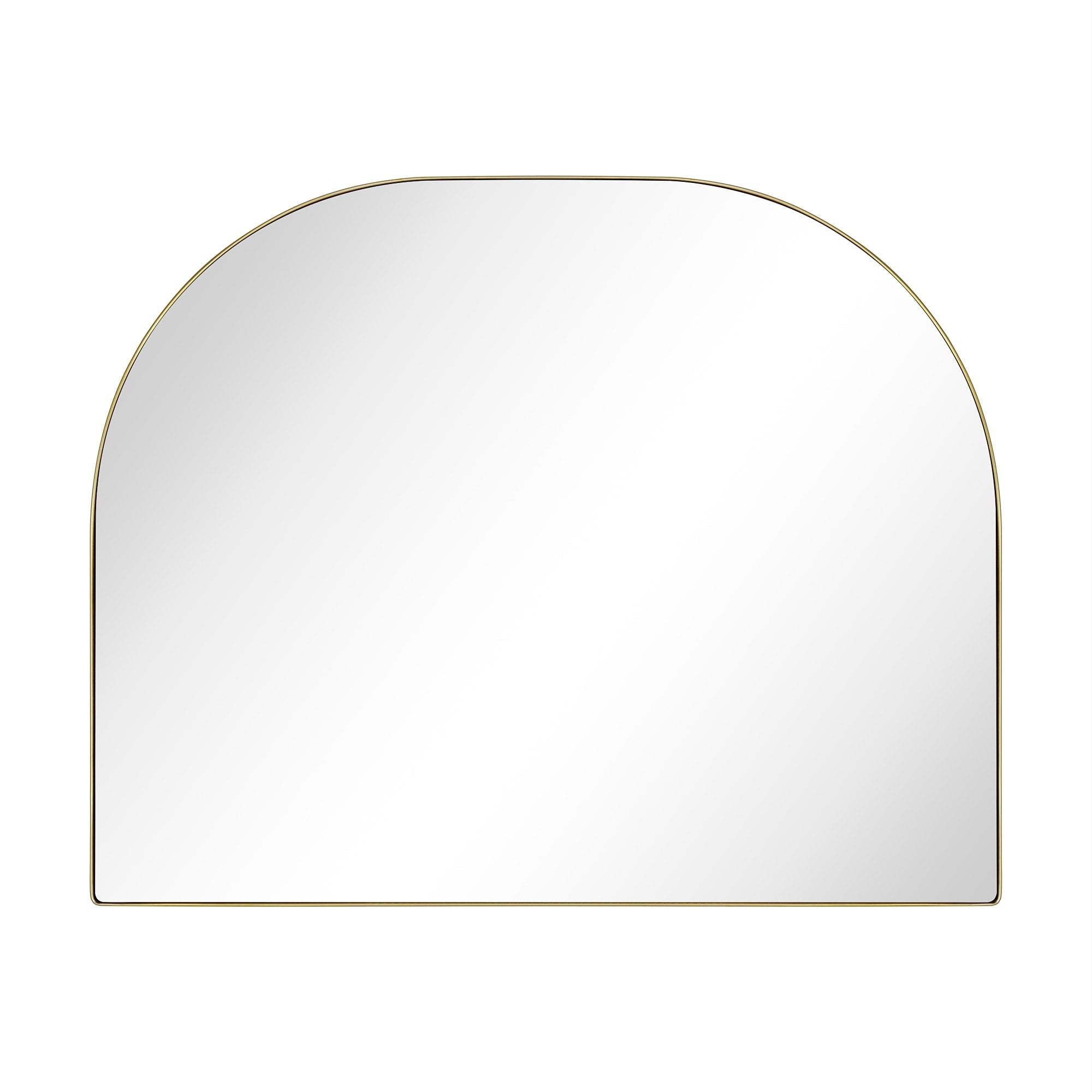 TEHOME Dezerae Large Arch Mirror for Mantel, 40'' W x 32'' H