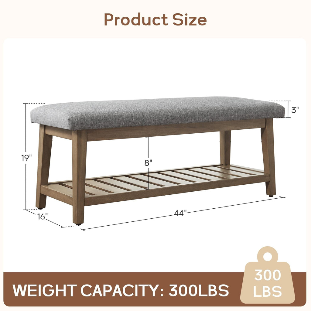 Entryway Shoe Bench Storage Bench Upholstered Bench
