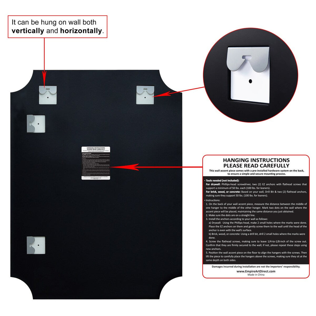 Frameless Rectangle Scalloped Beveled Wall Mirror, Bathroom, Vanity, Bedroom Mirror,1-beveled Edge - Clear