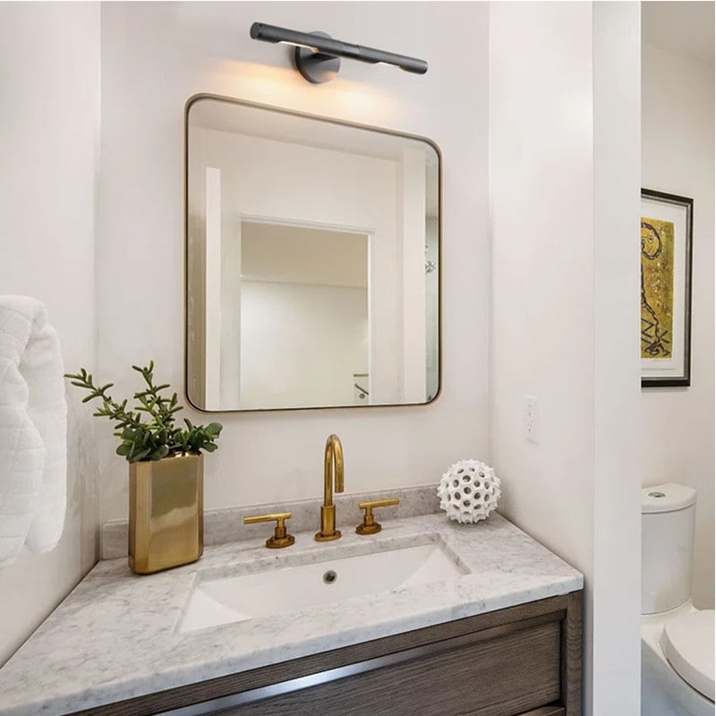 KAYLA Modern Wall Sconces, Brass Wall Mounted Lights, Bathroom Wall Picture Light for Living Room, Indoor Sconce Lighting - N/A