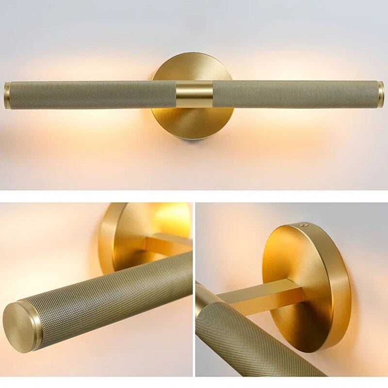 KAYLA Modern Wall Sconces, Brass Wall Mounted Lights, Bathroom Wall Picture Light for Living Room, Indoor Sconce Lighting - N/A