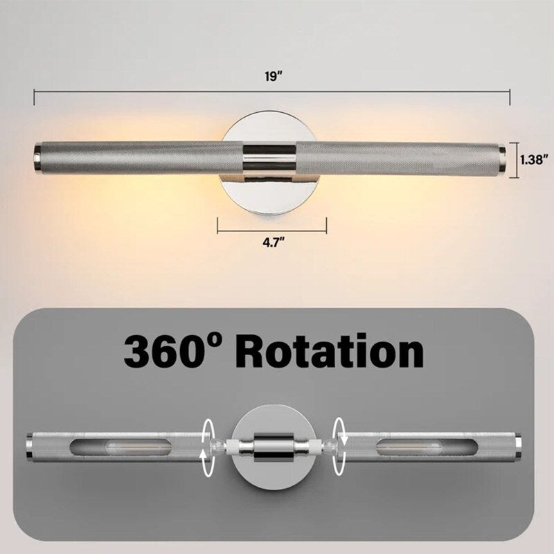 KAYLA Modern Wall Sconces, Brass Wall Mounted Lights, Bathroom Wall Picture Light for Living Room, Indoor Sconce Lighting - N/A