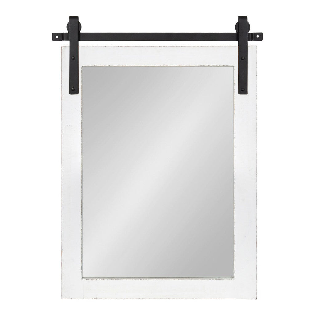 Kate and Laurel Cates Rustic Rectangular Wall Mirror