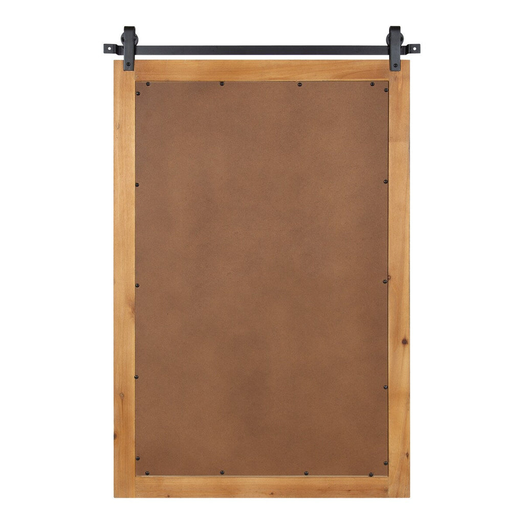 Kate and Laurel Cates Rustic Rectangular Wall Mirror