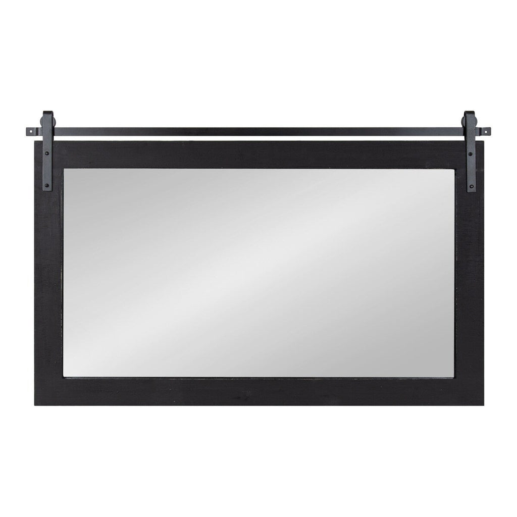 Kate and Laurel Cates Rustic Rectangular Wall Mirror