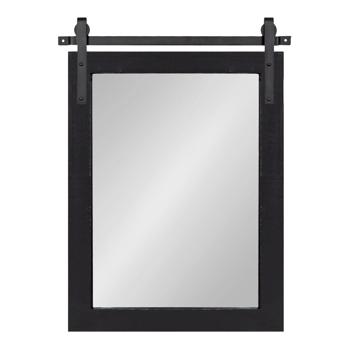 Kate and Laurel Cates Rustic Rectangular Wall Mirror
