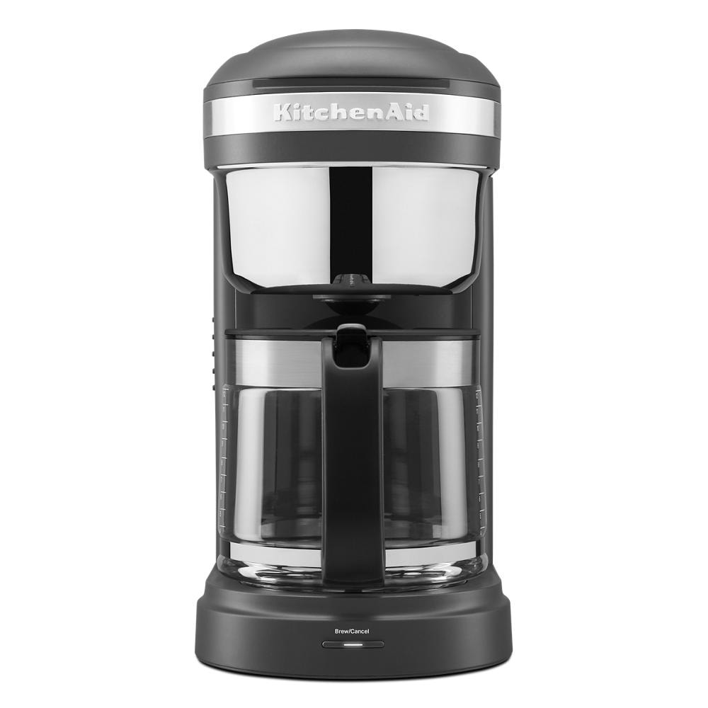 KitchenAid 12 Cup Drip Coffee Maker with Spiral Showerhead and Programmable