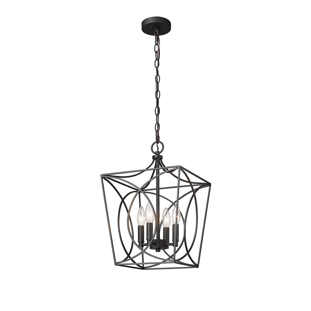 Millennium Lighting Tracy 4 Light Pendant Fixture in Multiple Finishes
