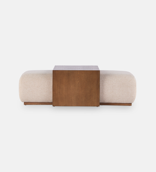 Moka Coffee Table and Ottoman Set