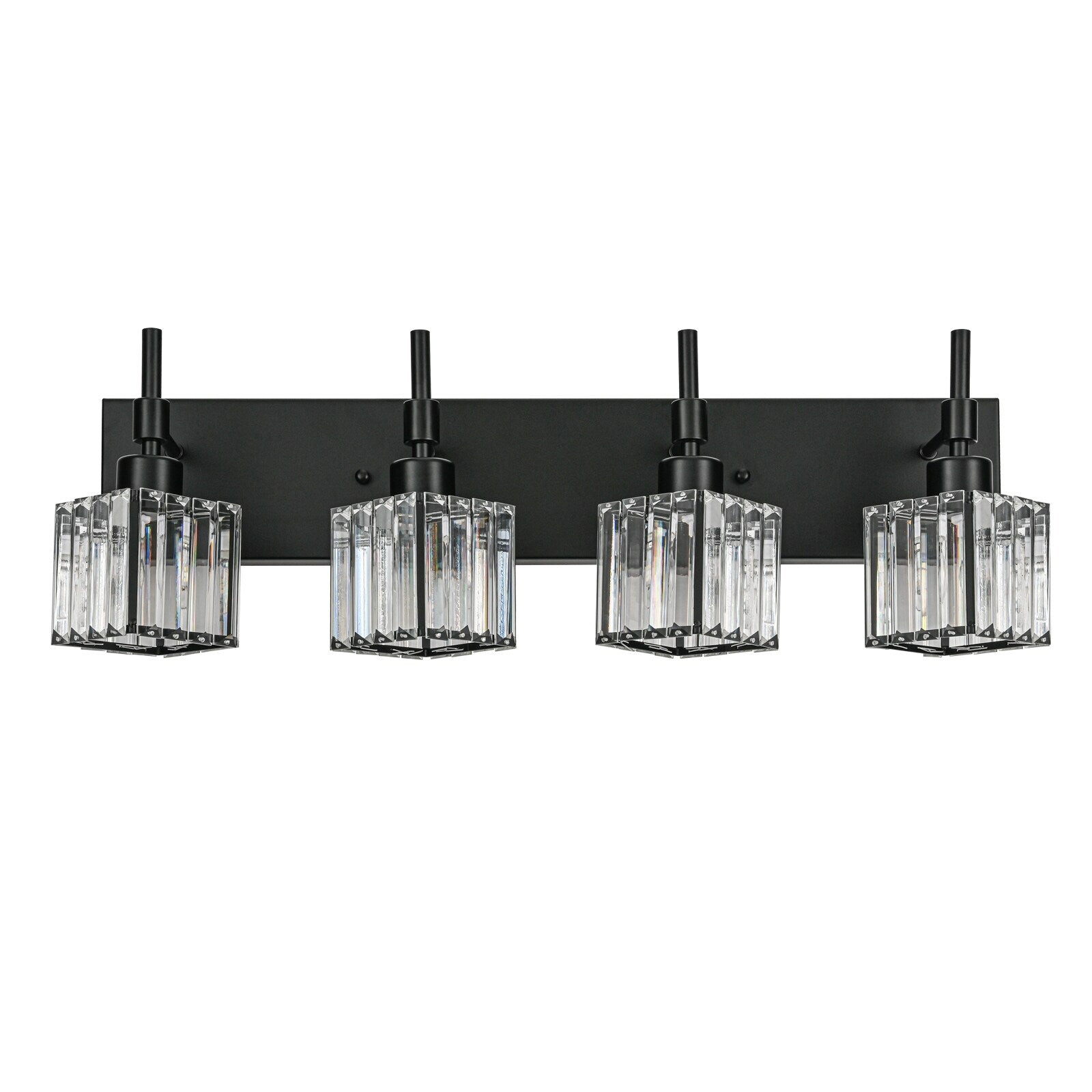 Ora Modern Dimmable Crystal Bathroom Light Fixtures Over Mirror Glam Vanity Lights