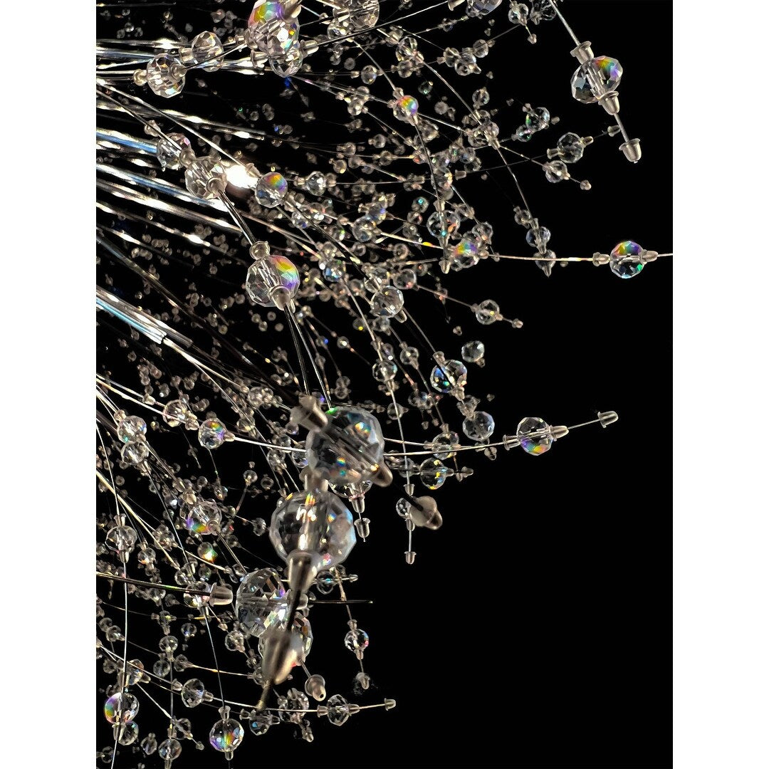 Starburst Chandelier 47 Wide Crystal Lighting Fixture