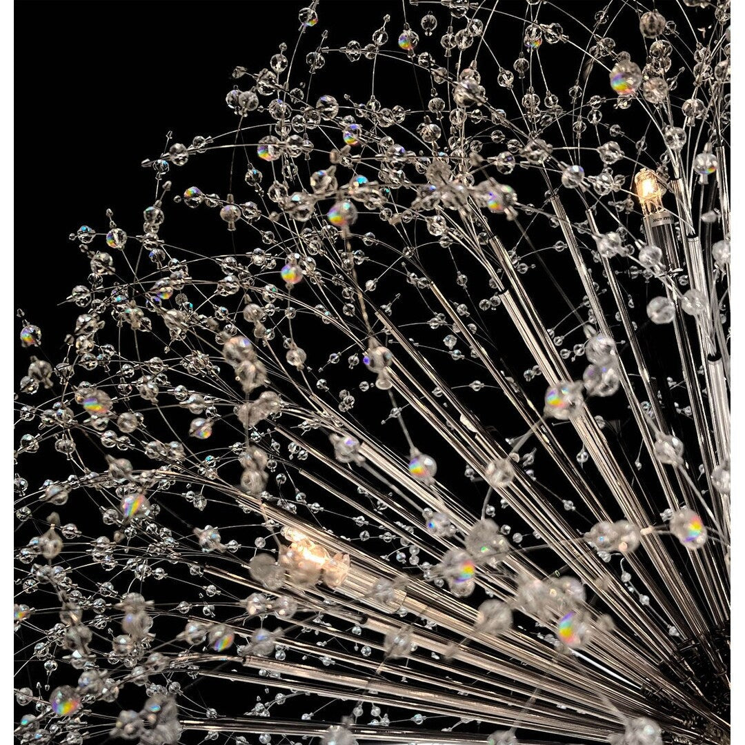 Starburst Chandelier 47 Wide Crystal Lighting Fixture