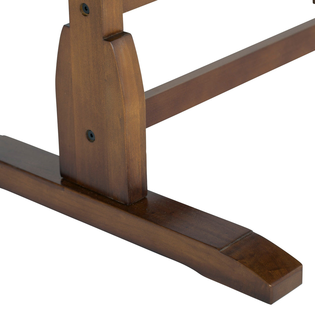 Studio Designs 36-inch Vintage Wood Drafting Table with Angle Adjustable Top for Drawing