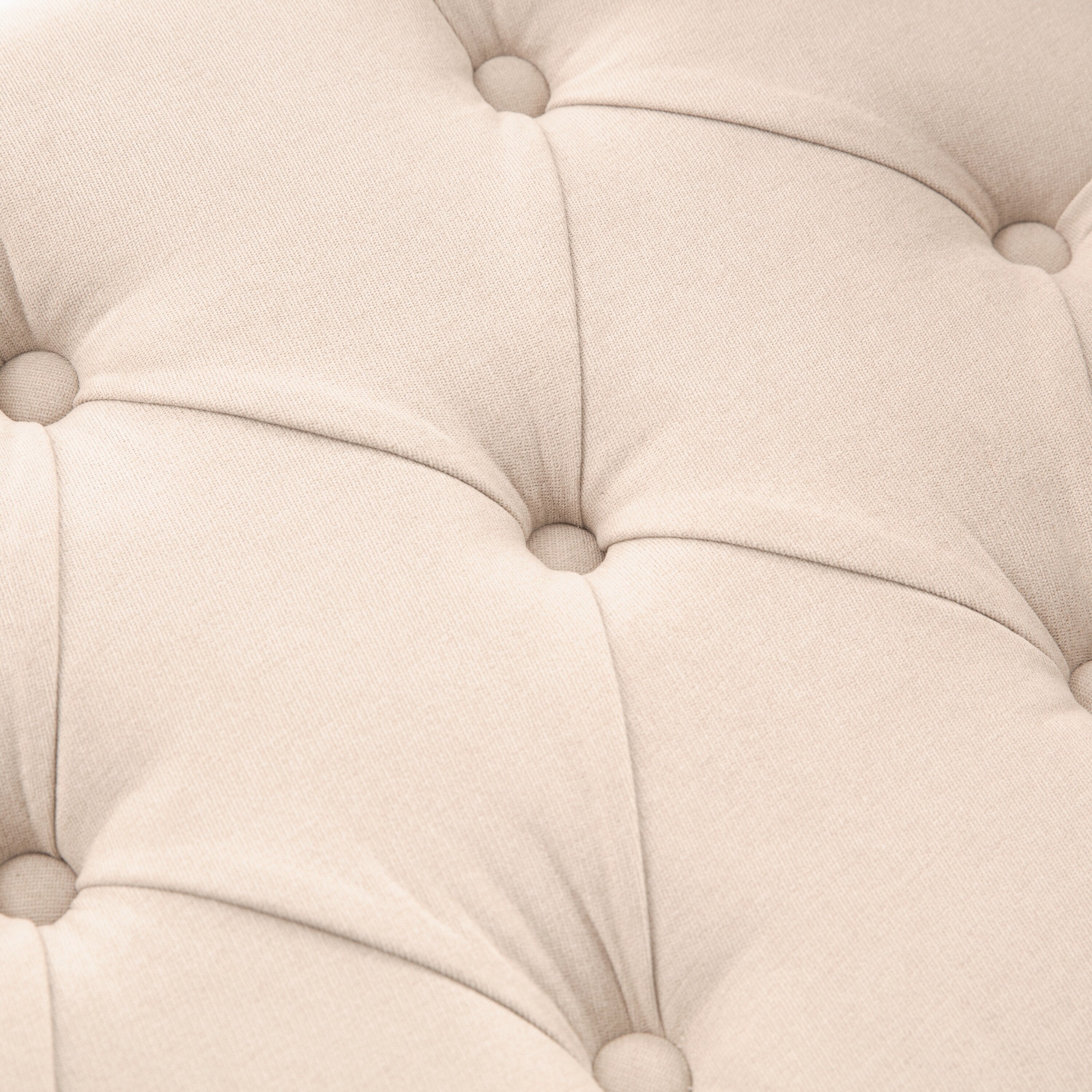 Upholstered Storage Bench Arm Bench Entryway Bench with Tufted Flip Top 50.4 Inches