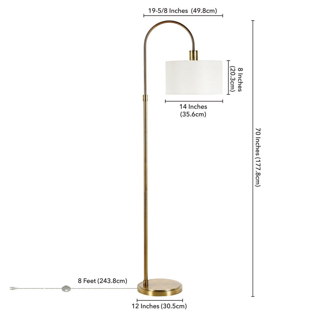 Veronica Arc Floor Lamp