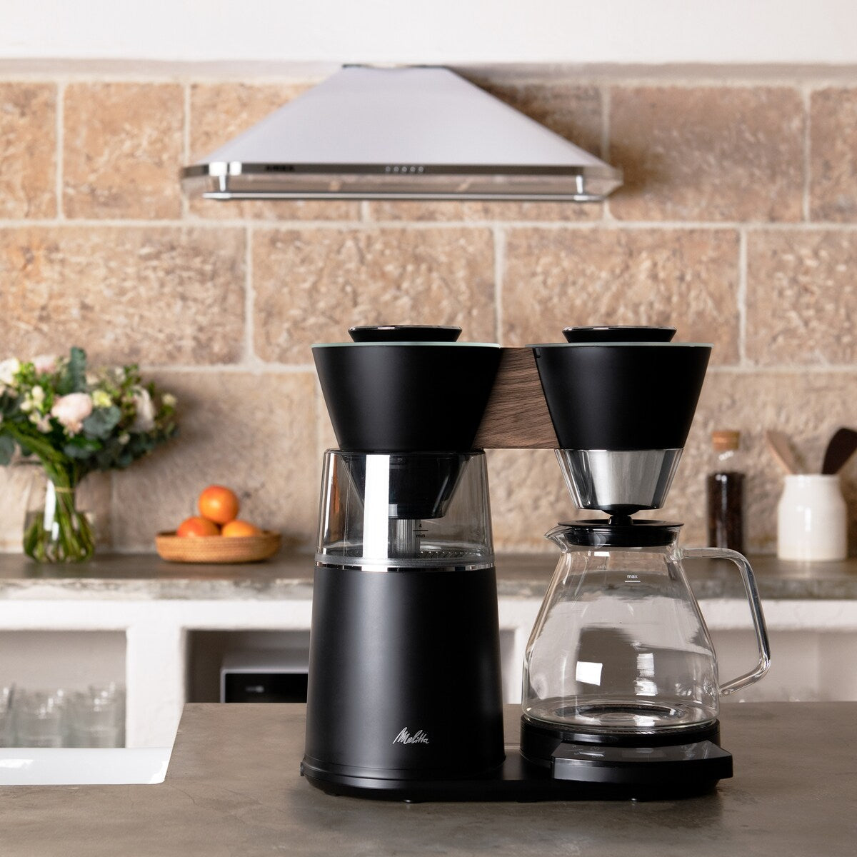 Vision 12-Cup Luxe Drip Coffee Maker with Revolving Dashboard