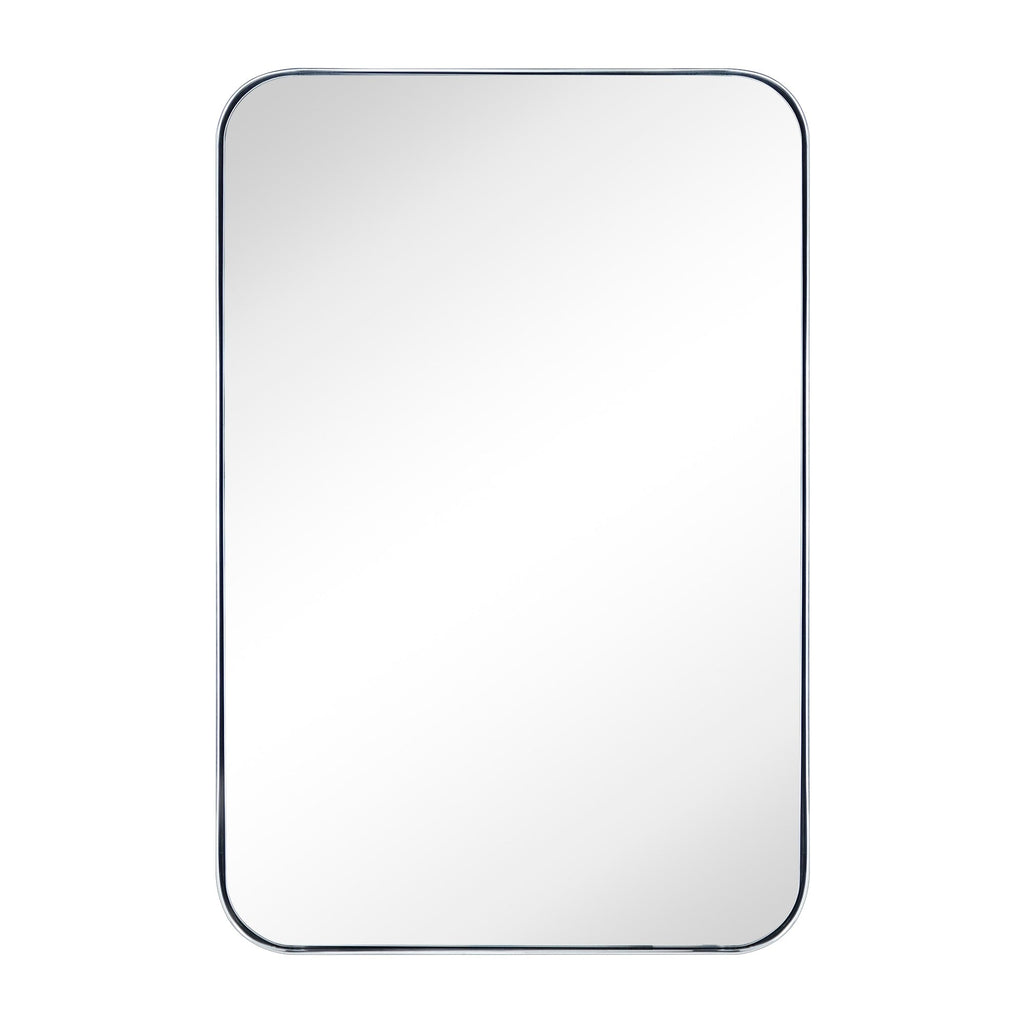 TEHOME WH Recessed Framed Medicine Cabinet with Mirror and Adjustable Shelves