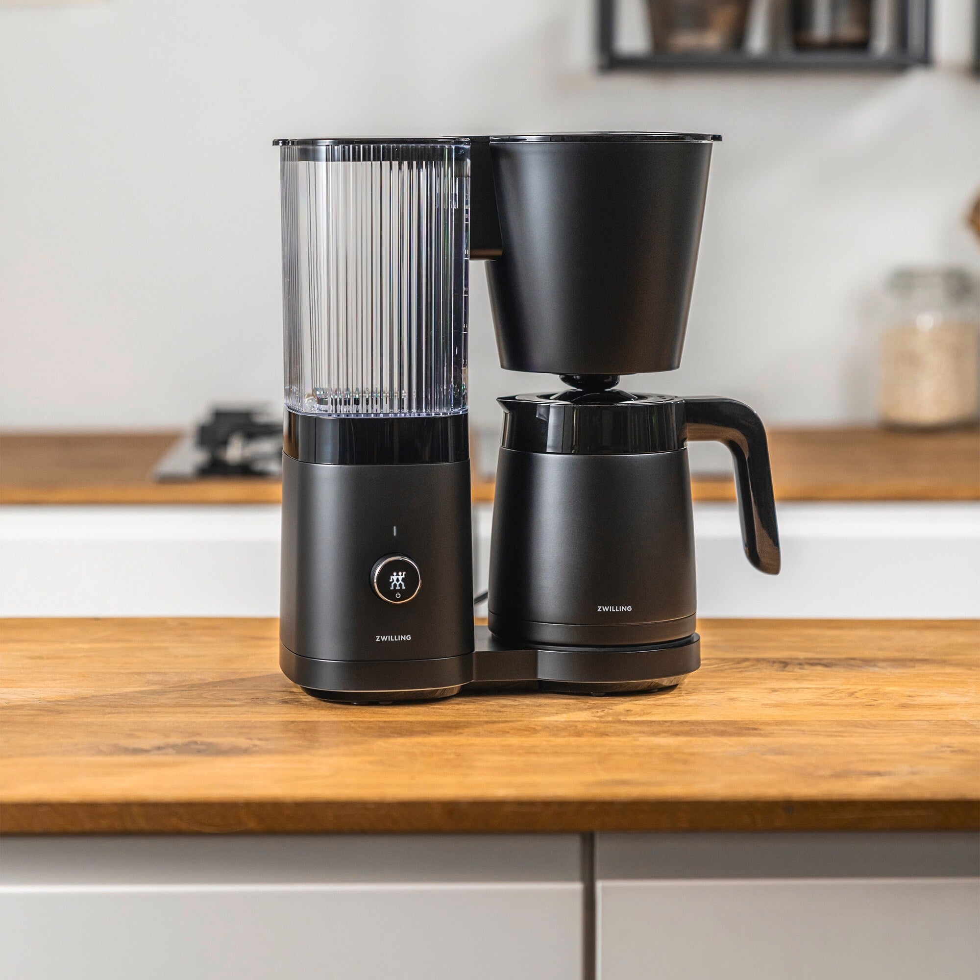 ZWILLING Enfinigy Drip Coffee Maker with Thermo Carafe 10 Cup, Awarded the SCA Golden Cup Standard - 2.5-qt